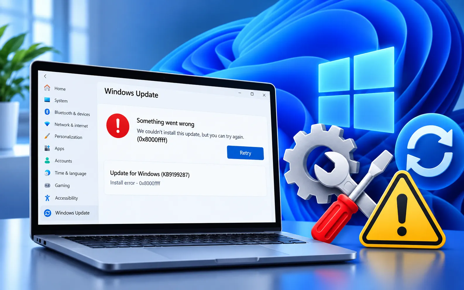 We're sorry but Outlook has run into an error fix